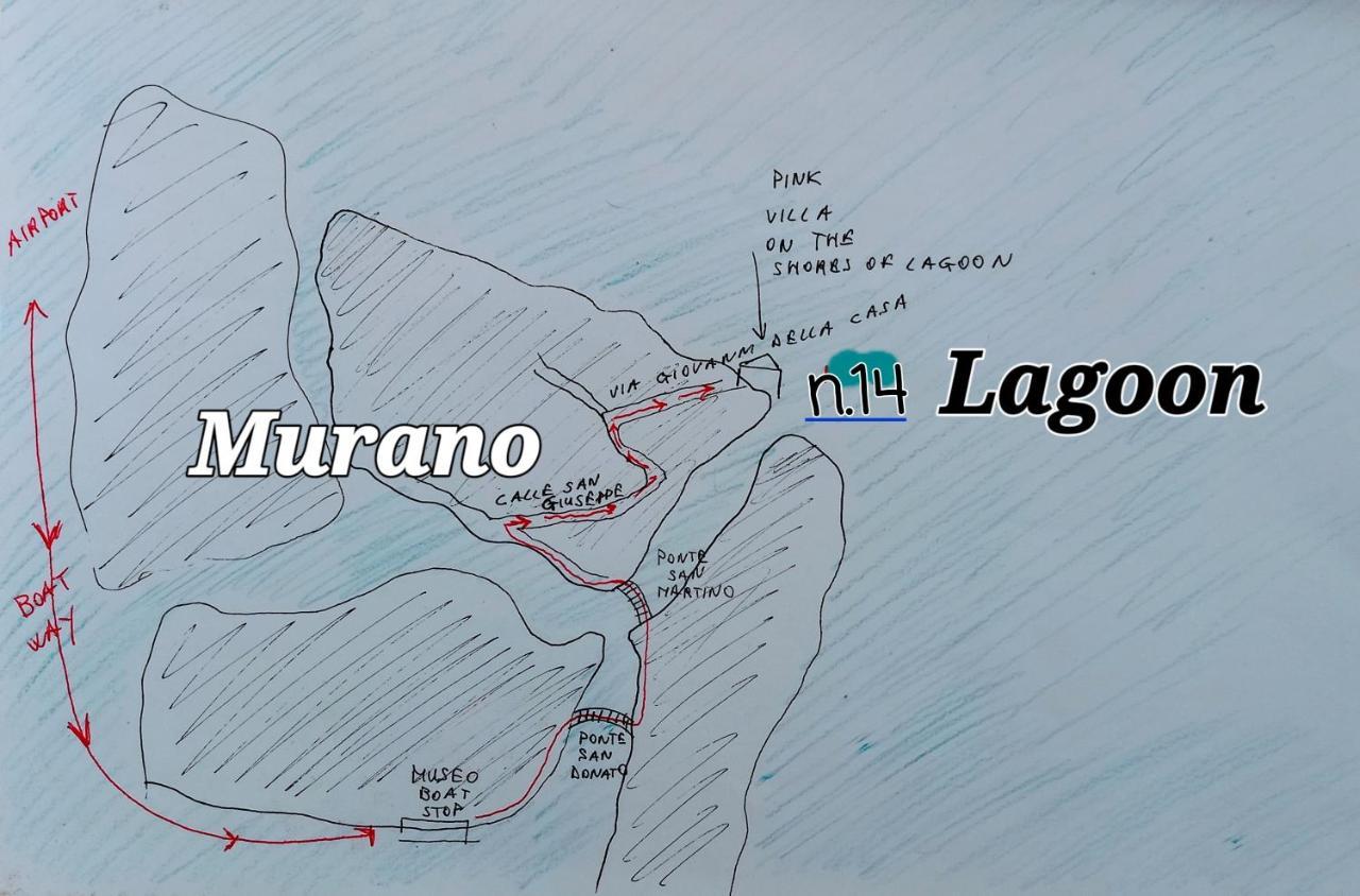 L' Incantevole Paesaggio Della Laguna Di Мурано Екстериор снимка